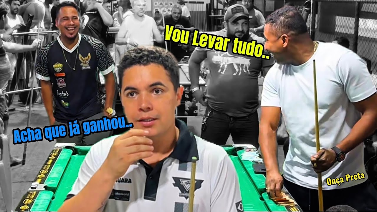 R$ 600 na LAPADA Maicon propôs o Pernambuquinho parar, mais ele não gostou…  #aovivo #sinucaaovivo 