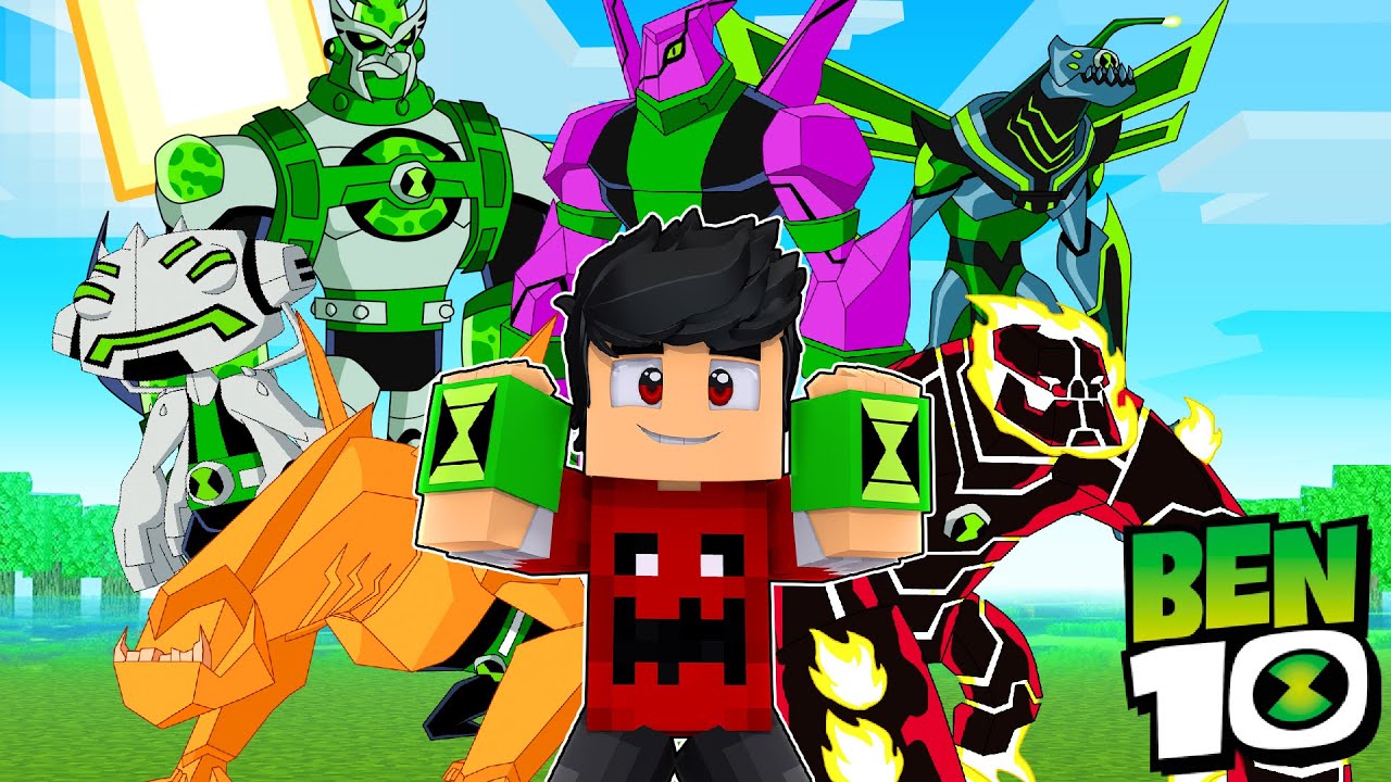 Minecraft: *NOVOS* ALIENS DO BIOMNITRIX - BEN 10 ADDON 2 Ep.77 ‹‹ P3DRU ››