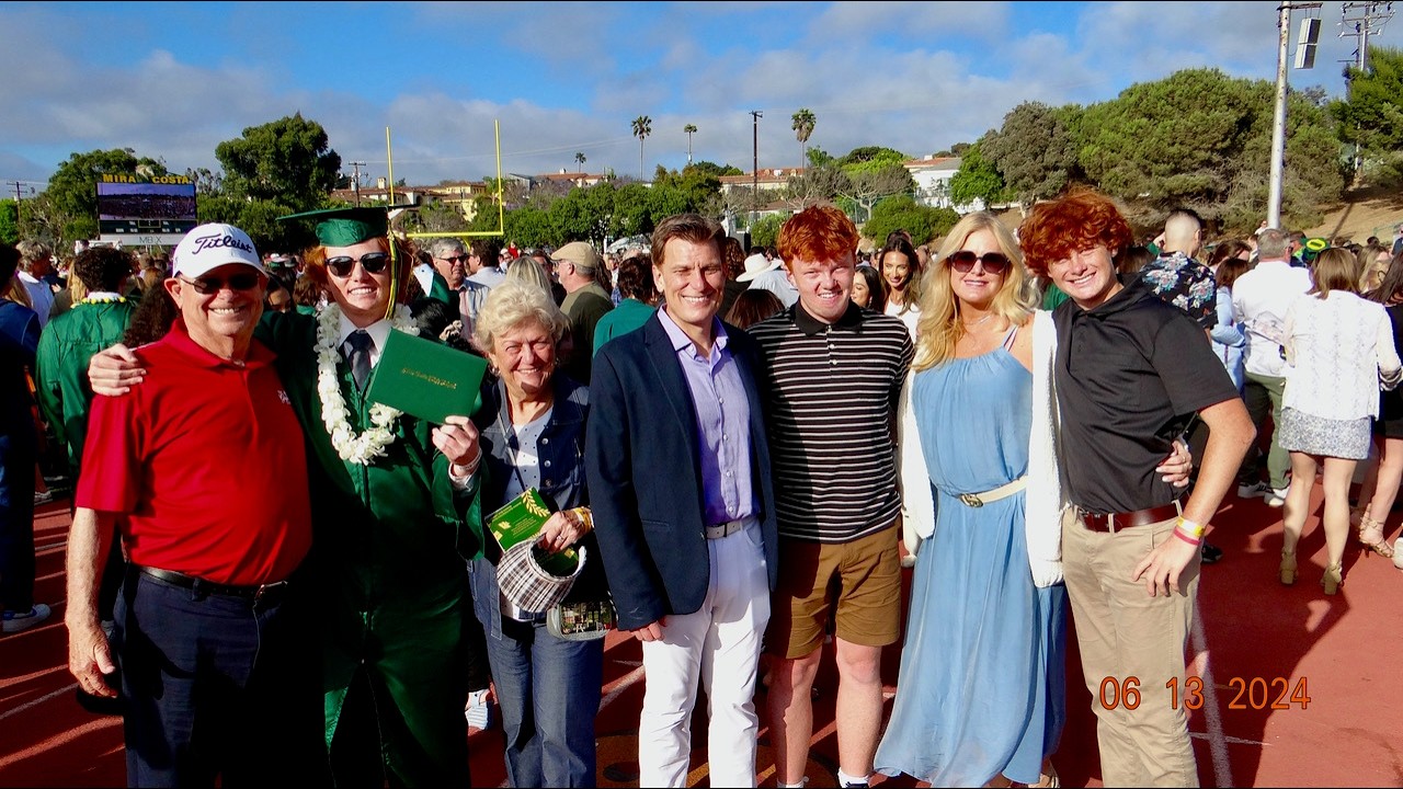 6 13 24 Aidan's Graduation Grade and High Schools