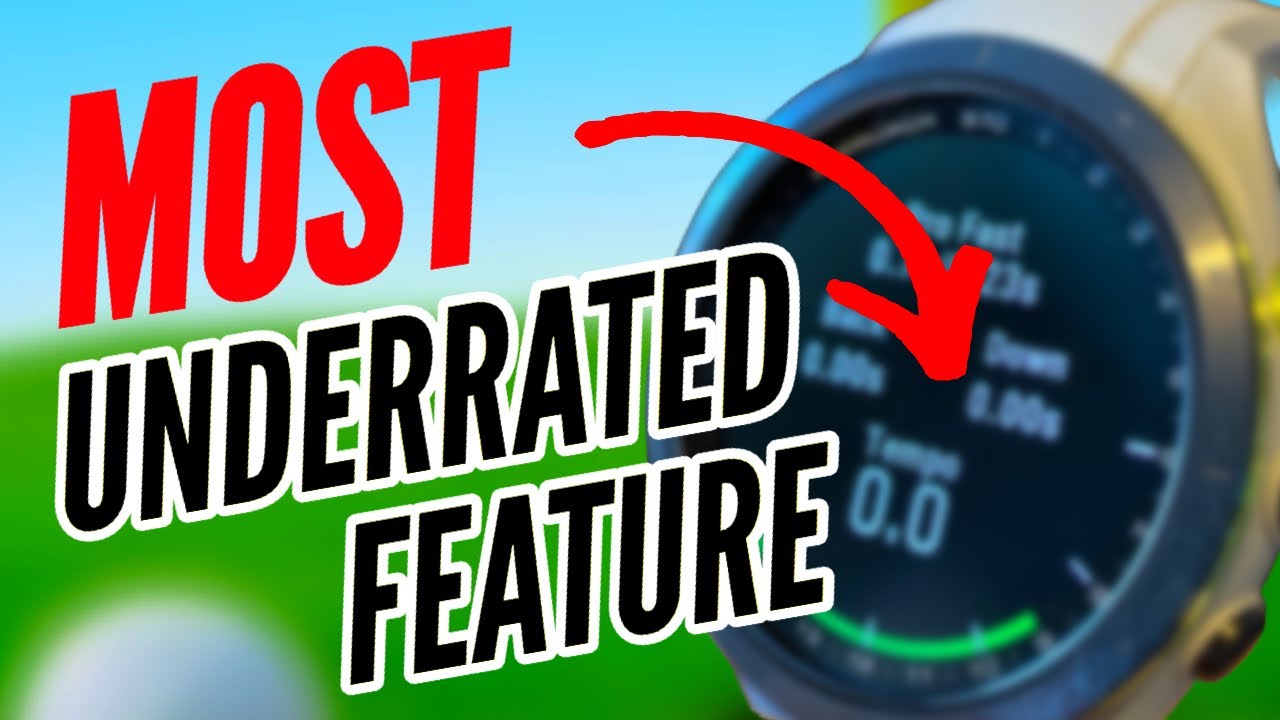 Garmin S70 Golf Watch // FIX YOUR SWING TEMPO FOREVER!