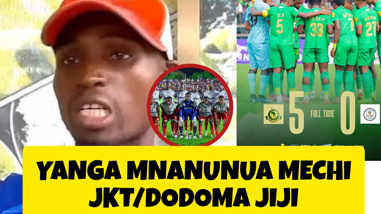 MNANDI JR AWALIPUA YANGA MNANUNUA MECHI JKT/DODOMA JIJI