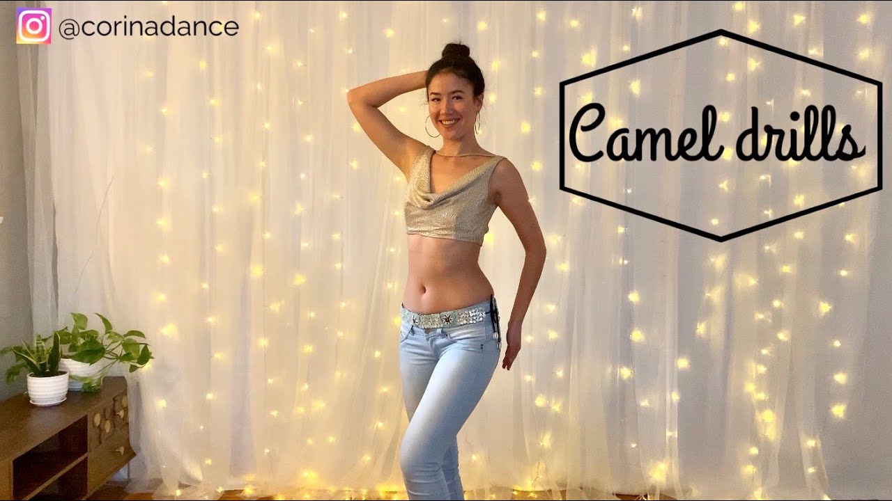 How to do a Camel Body Roll Undulation with Cat/Cow warm up and isolation drills