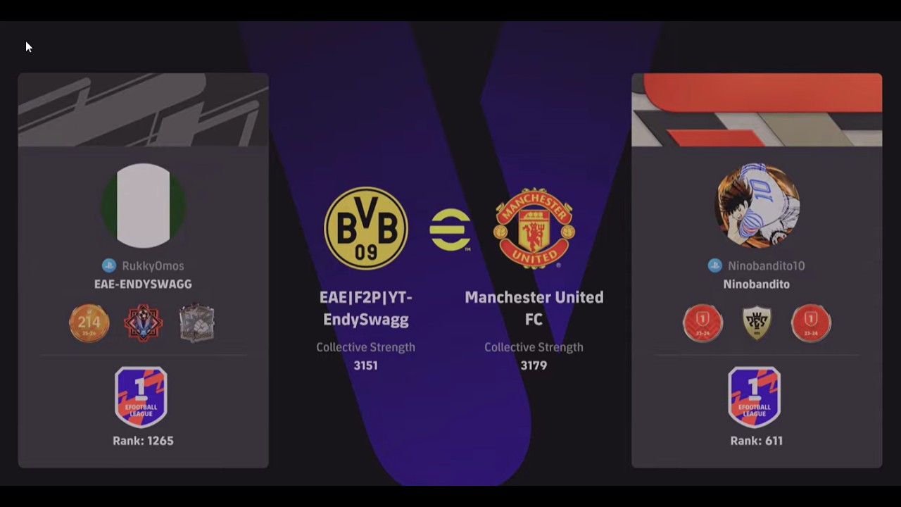 eFootball 2026 | Divs | Endy vs Ninobantino | Can I make a come back