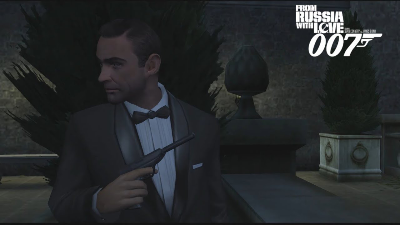 007 From Russia With Love PS2 Walkthrough Mission #2 Hedgemaze