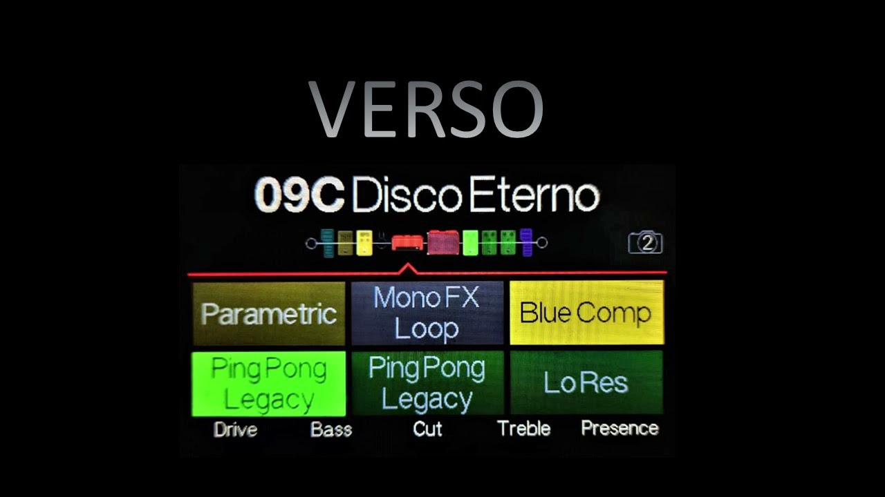 Disco Eterno - Soda Stereo preset - line 6 pod go - Les paul #line6podgo