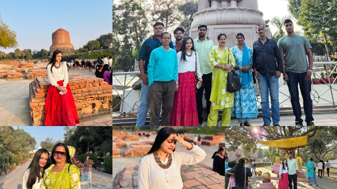 Vlog 70 : Day 1 at Varanasi | Sarnath temple | Namo Ghat 🙏🏻 | Infamous Storyteller ❤️