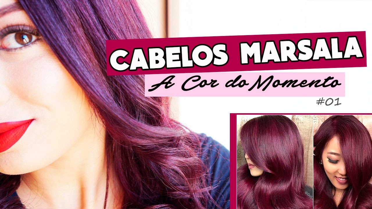 Cabelos MARSALA: A COR do MOMENTO #01 l Carol Pires