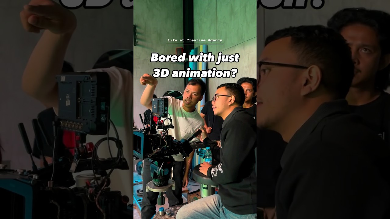 Bored with just 3D Animation? Tired and bored of the same old 3D animation? 🎬