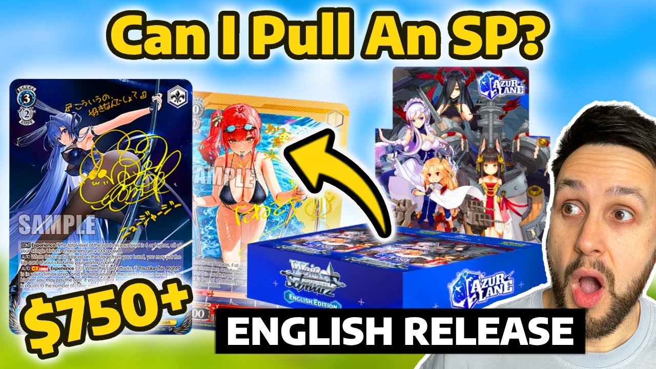 Azur Lane Booster Box Opening!