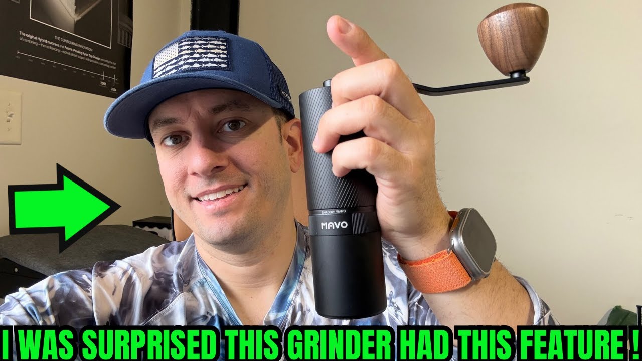 Ultralight Backpacking Gear Guide: Manual Coffee Grinder with Adjustable Settings! Camping Prepping