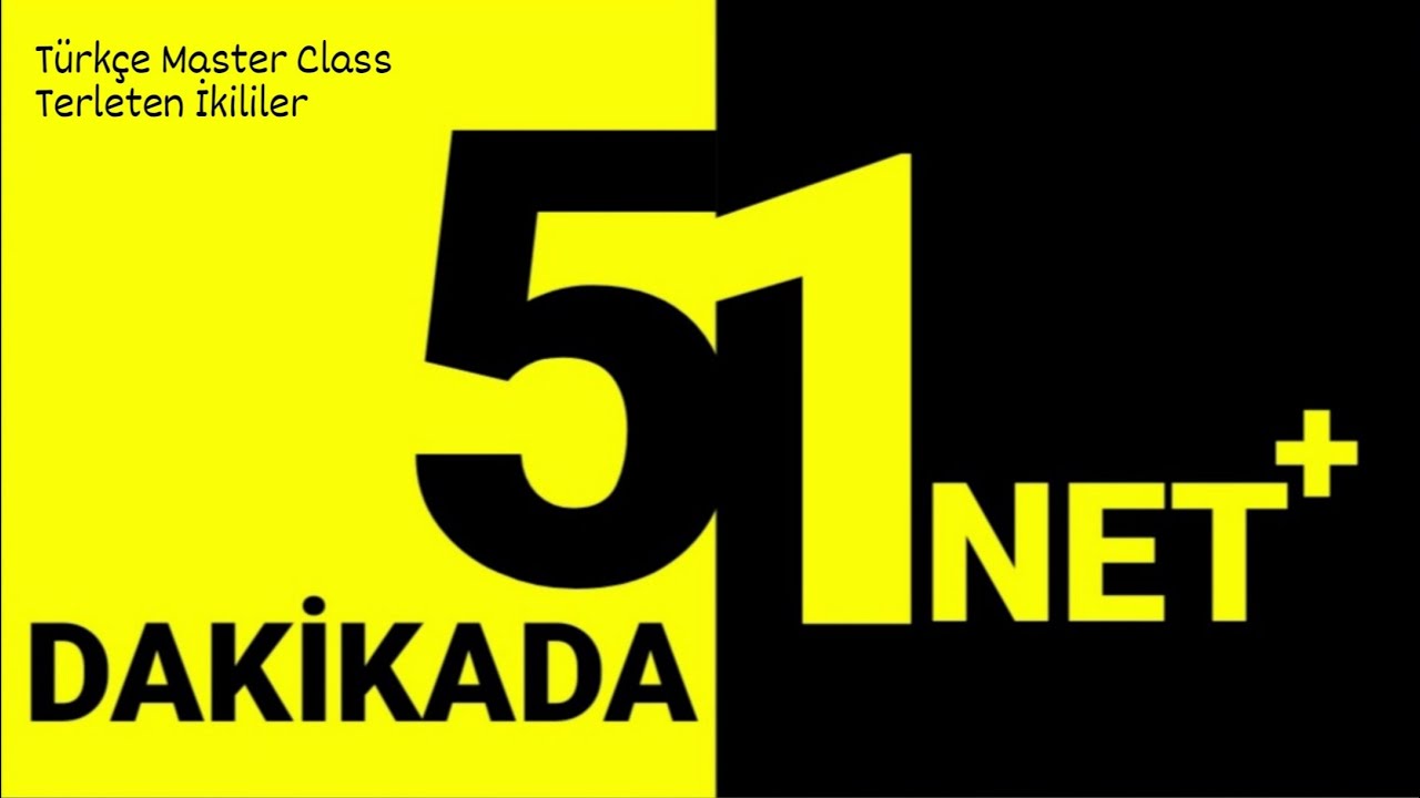 1. "VİRGÜL / NOKTALI VİRGÜL" --- TERLETEN İKİLİLER / Türkçe Full Tekrar