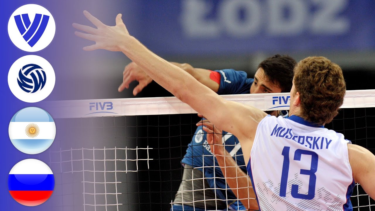 Argentina vs. Russia - Full Match | Men's Volleyball World League 2016