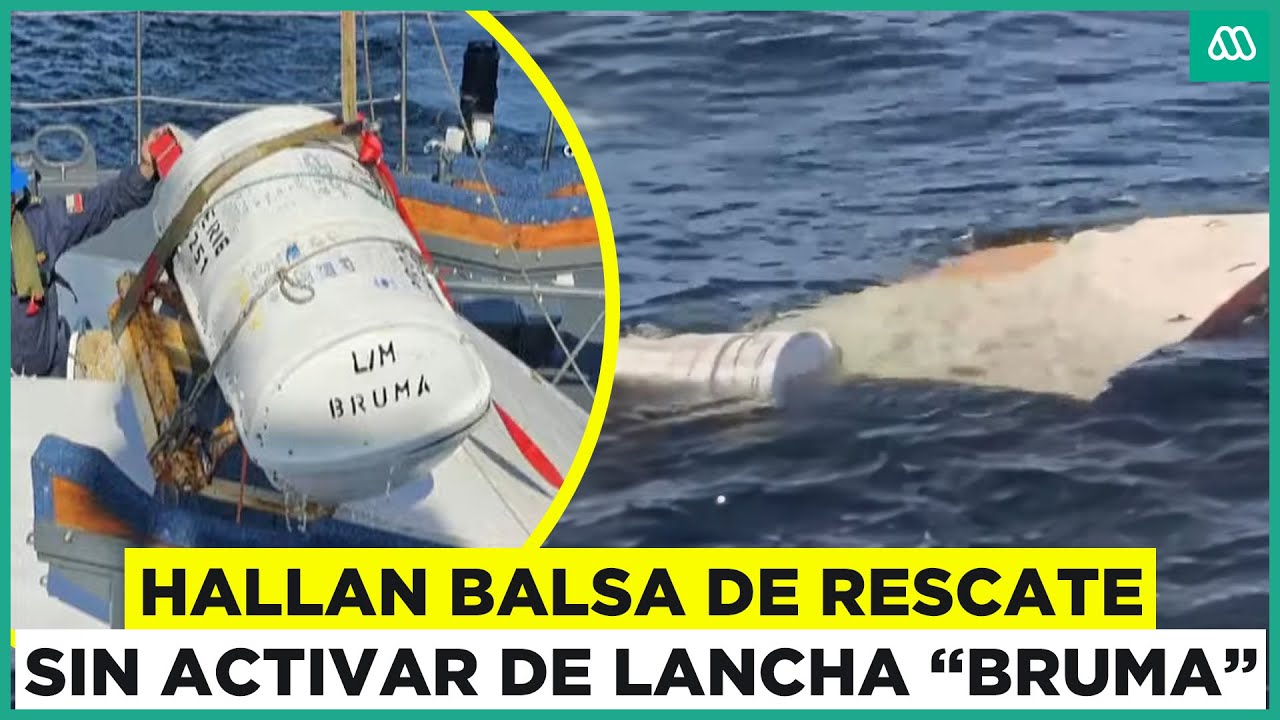Estaba inactiva: Encuentran balsa de emergencia de lancha "Bruma" en Coronel