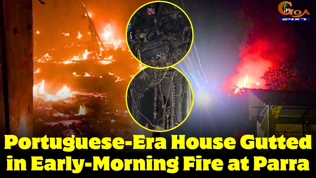 Portuguese-Era House Gutted in Early-Morning Fire at Parra.