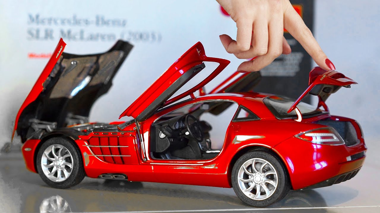 [Unboxing] 1:18 CMC Mercedes McLaren SLR 2003 / WOW / 4K video