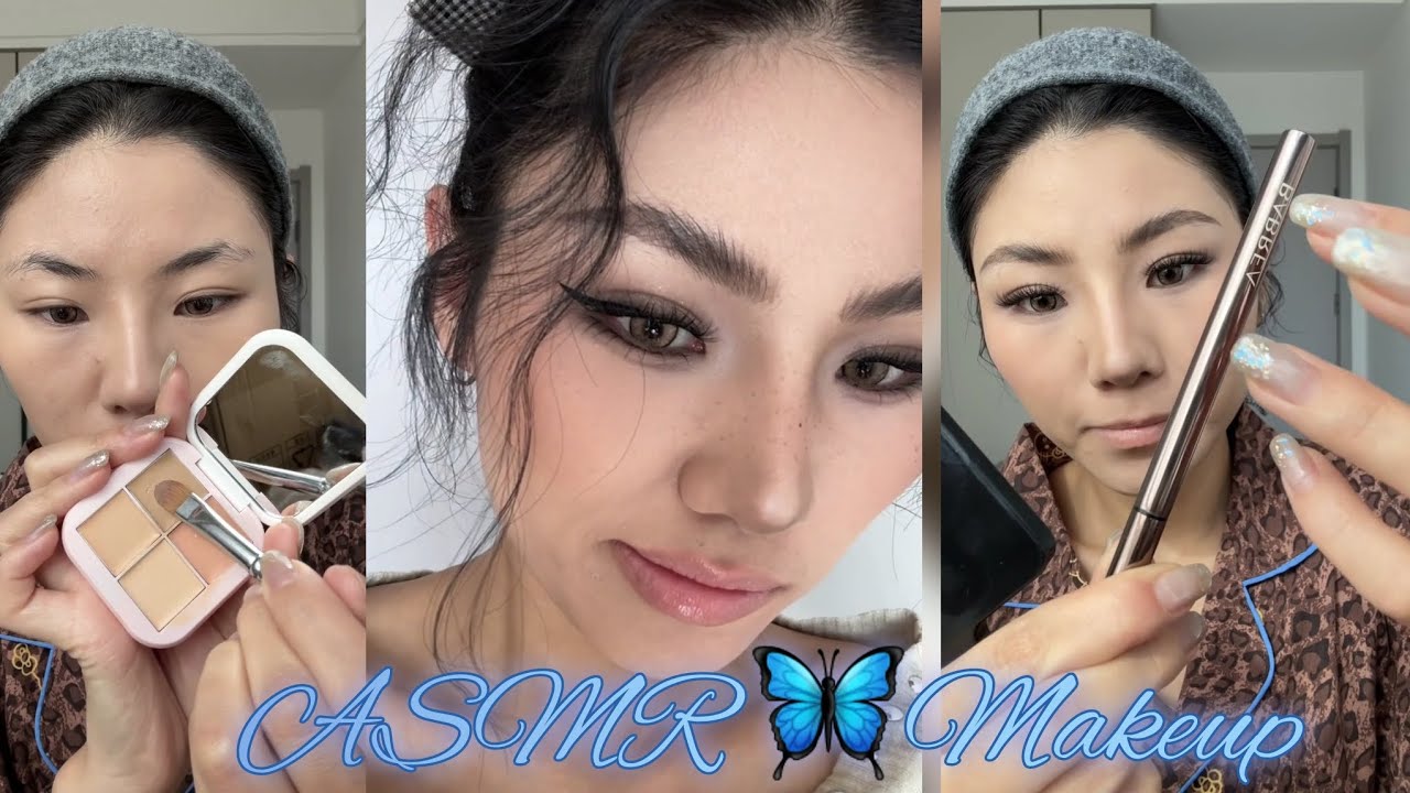 ASMR Makeup / Aesthetic/Beautytips Makeup Tutorial Video  💖🌱