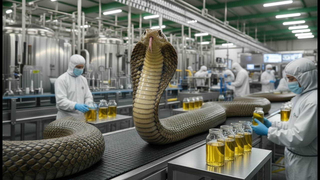 Inside a High-Tech Snake Venom Lab: Life-Saving Science & Automation Revealed