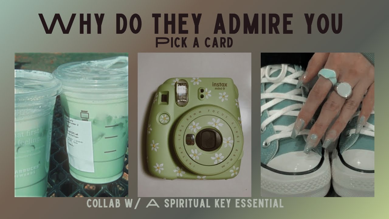 who admires you & why | pick a card 🤍 collab w/ @aspiritualkeyessential