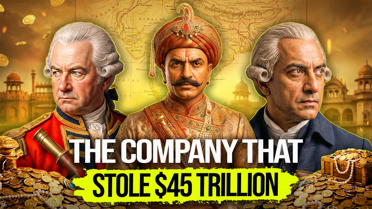 How The East India Company Stole $45 Trillion & Controlled India For 200 Years