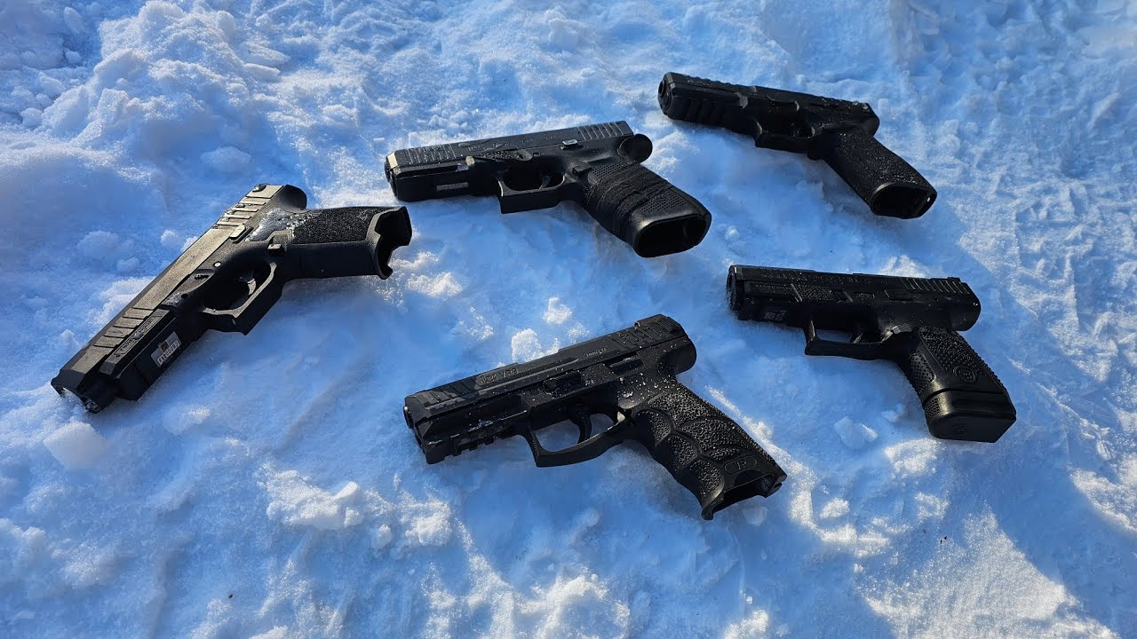 Freezing 5 Firearms - Torture Test