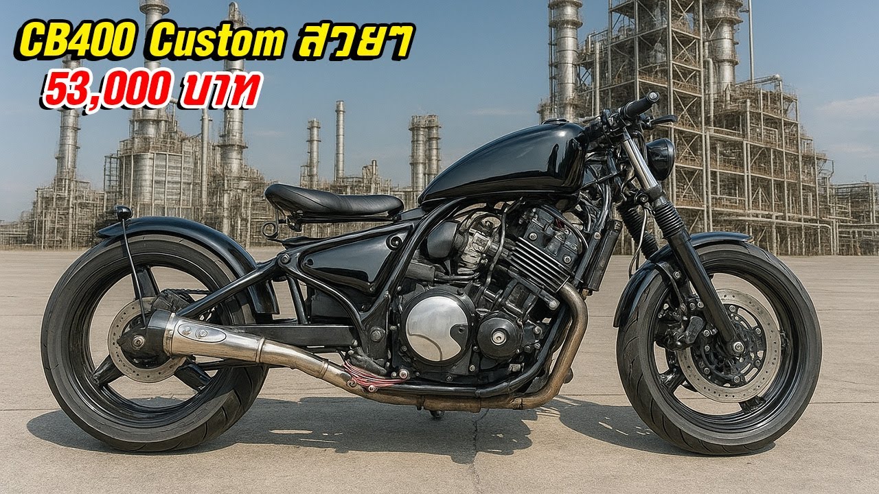 ขาย Honda CB400 คัสต้อมสวยๆ ซีบี 400แต่ง Bobber Old School 