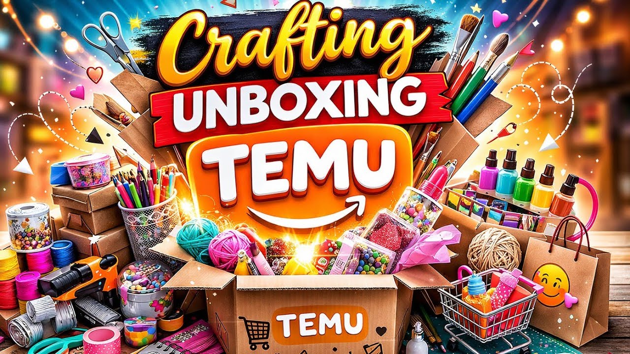 Craft Unboxing/Temu