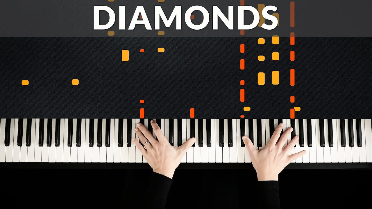 Diamonds - Rihanna | Tutorial of my Piano Cover