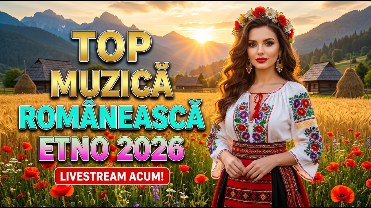 Top Muzică Românească Etno 2026 🌿 Romanian Folk Music Live | Traditional Romanian Folk Songs