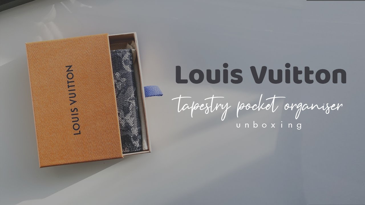 Louis Vuitton - Tapestry Pocket Organiser - Unboxing