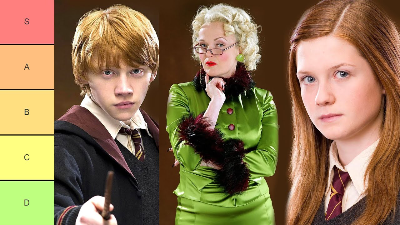 Tier Ranking the Harry Potter Characters