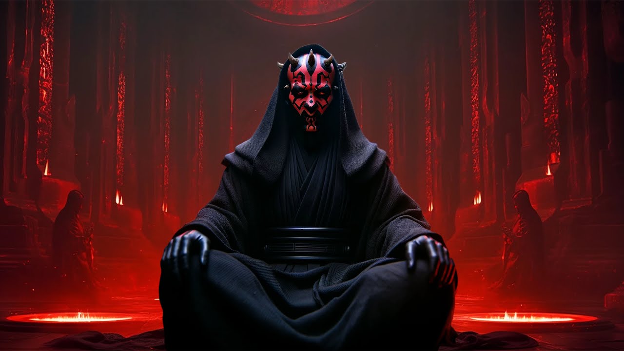 Darth Maul Sith Meditation - A Dark Atmospheric Ambient Journey - Dark Ambient Sith Meditation Music