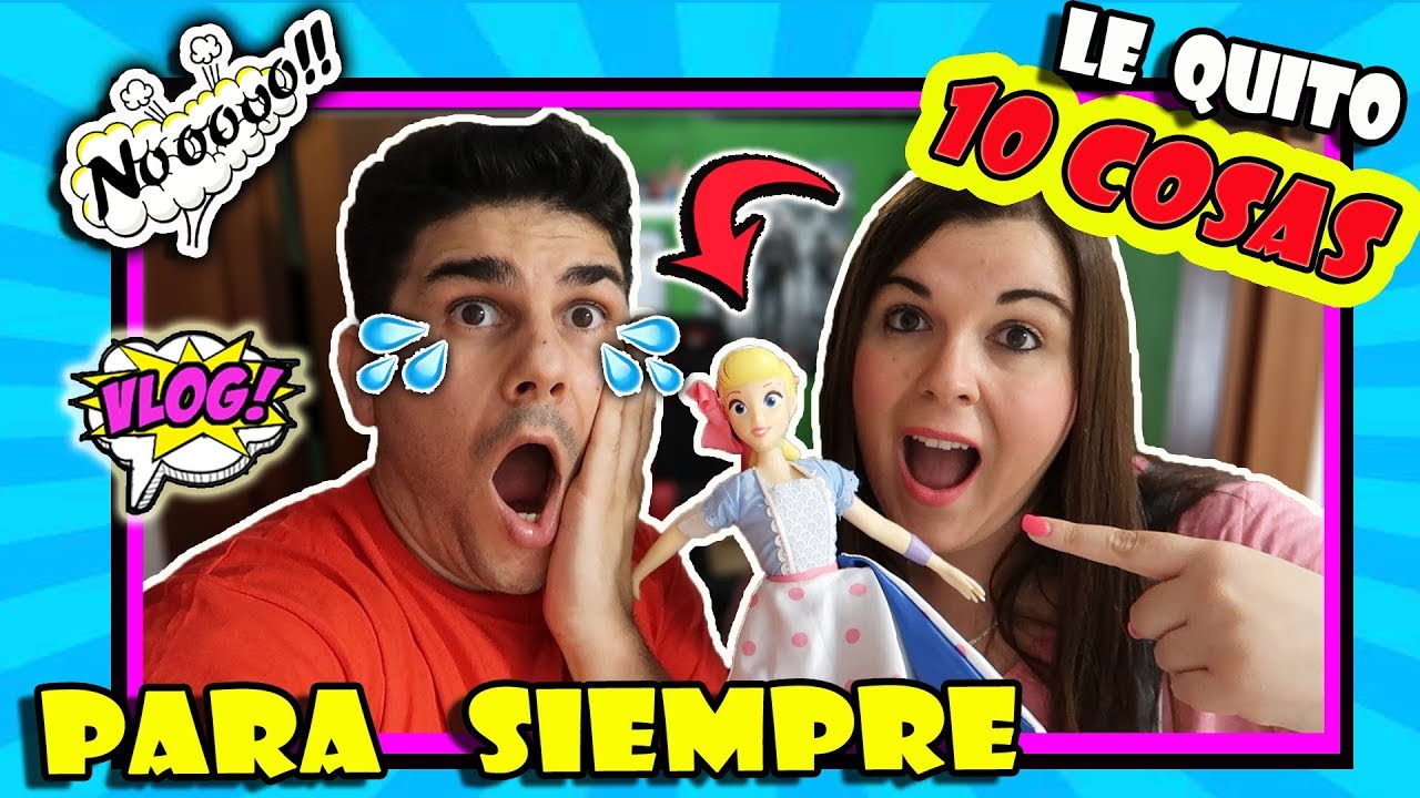 Mi novia me QUITA 10 cosas de mi habitación PARA SIEMPRE a Chiqui