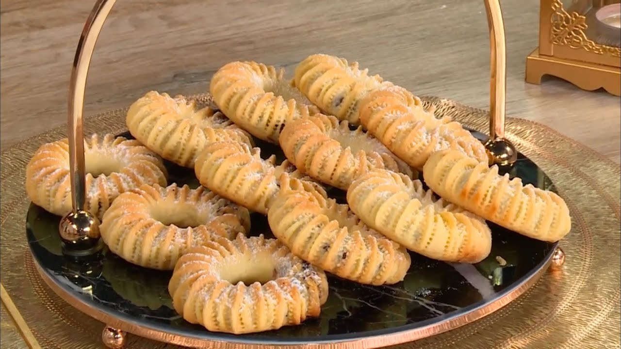 كعك النقاش من أيادي الشاف ندى 🥰👌🏻 لمسة تقليدية 🥹بمذاق يذوب في الفم🤤🤌🏻