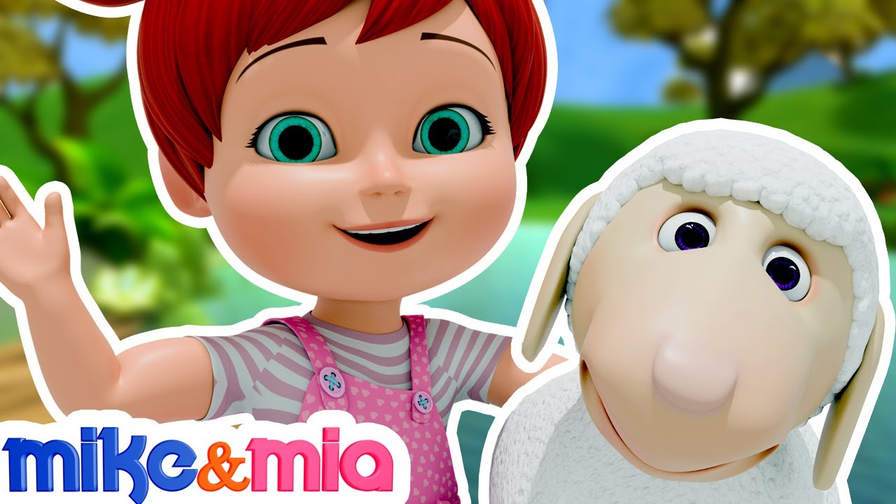 Mary Had a Little Lamb | Nursery Rhymes Songs for Kids | Children's Videos by Mike and Mia
