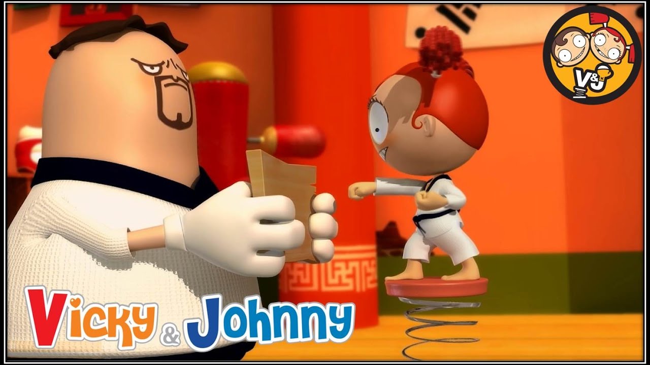 Vicky & Johnny | Episode 27 | TAEKWONDO | Full Episode for Kids | 2 MIN