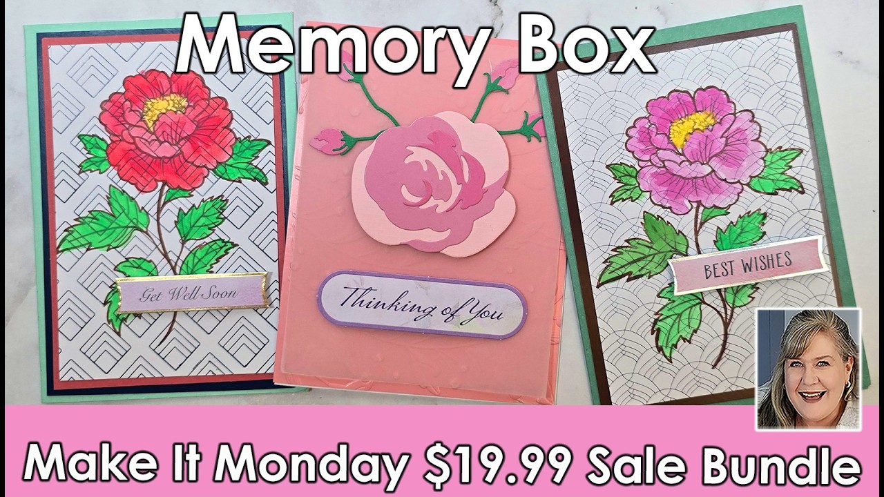 Exclusive Make It Monday $19.99 Bundle from Memory Box is an amazing deal. Retail is $84.95