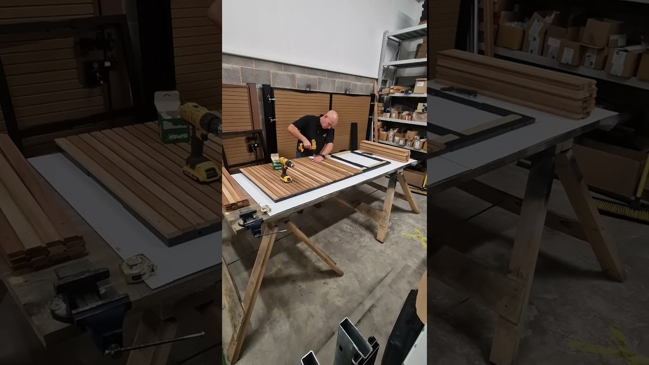 Adjustable Metal Gate Frame for Wooden Gates (Part 1)