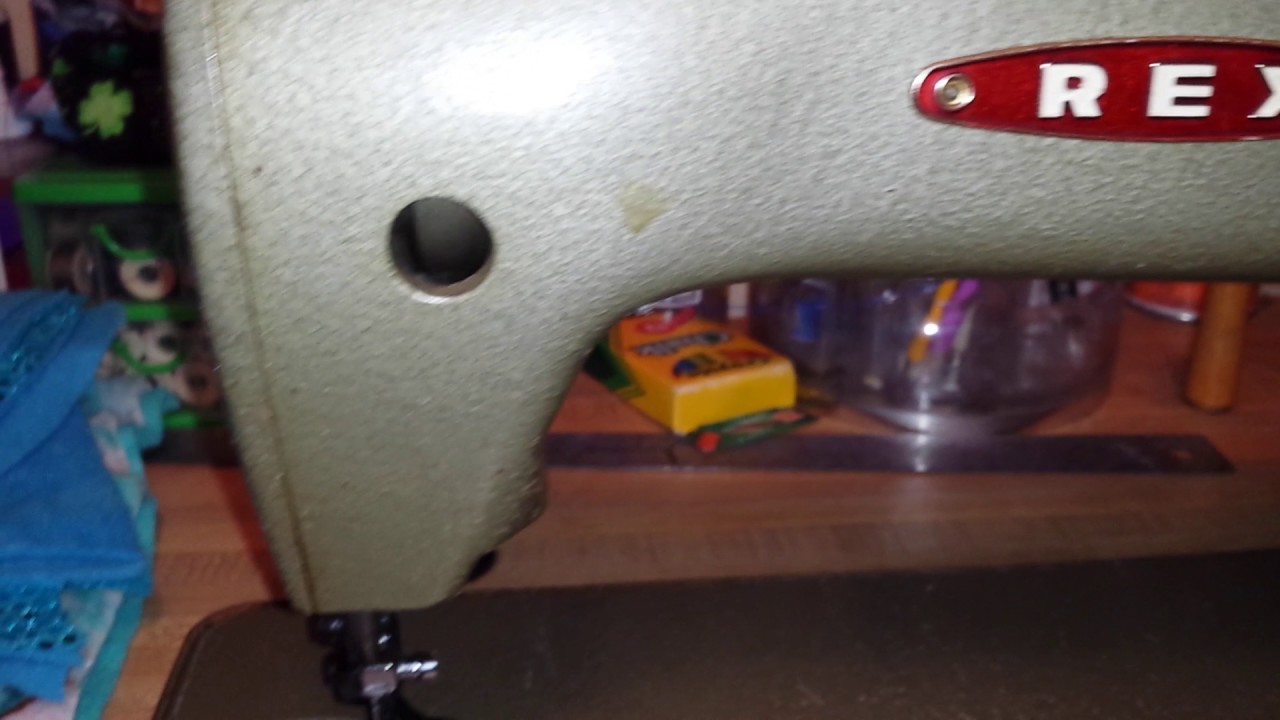 Rex 26-188 walking foot industrial sewing machine with a new servo motor