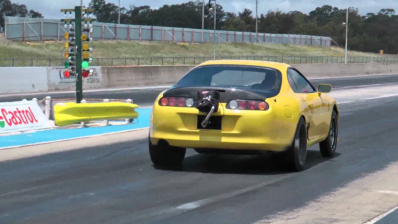 Darren's 6 Speed Supra slow motion launch   1.5 60ft