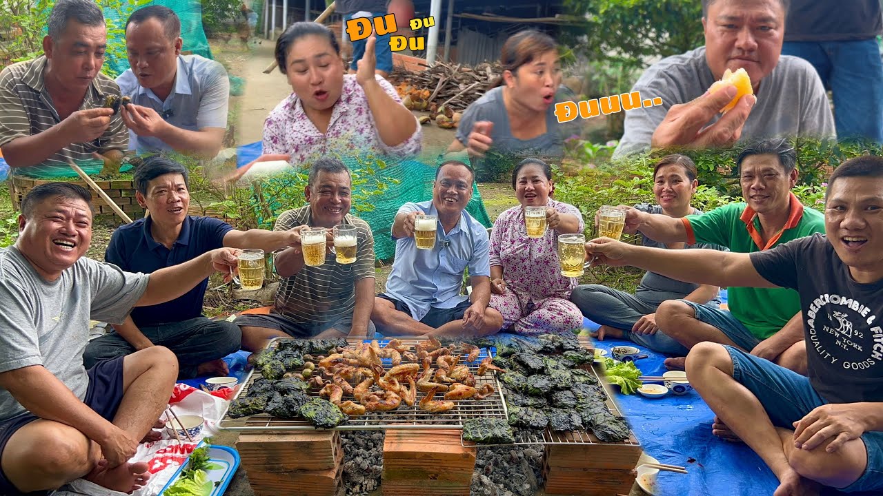 ĂN MỪNG cùng 'Ẩm Thực Đồng Quê' Nhờ MƯA Lớn Đầu Mùa Mới Thấy Món Này Ngon bá cháy | BiBoVlog