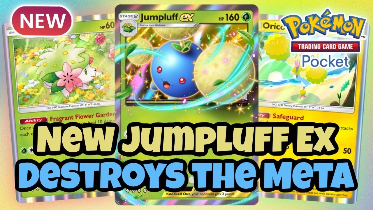 NEW Jumpluff EX Destroys The META | Pokémon TCG Pocket