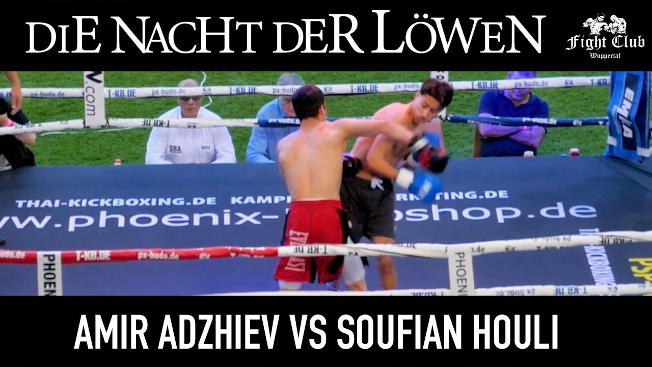 Fight Club Wuppertal: Die Nacht der Löwen 05.09.2021 - Amir Adzhiev vs Soufian Houli