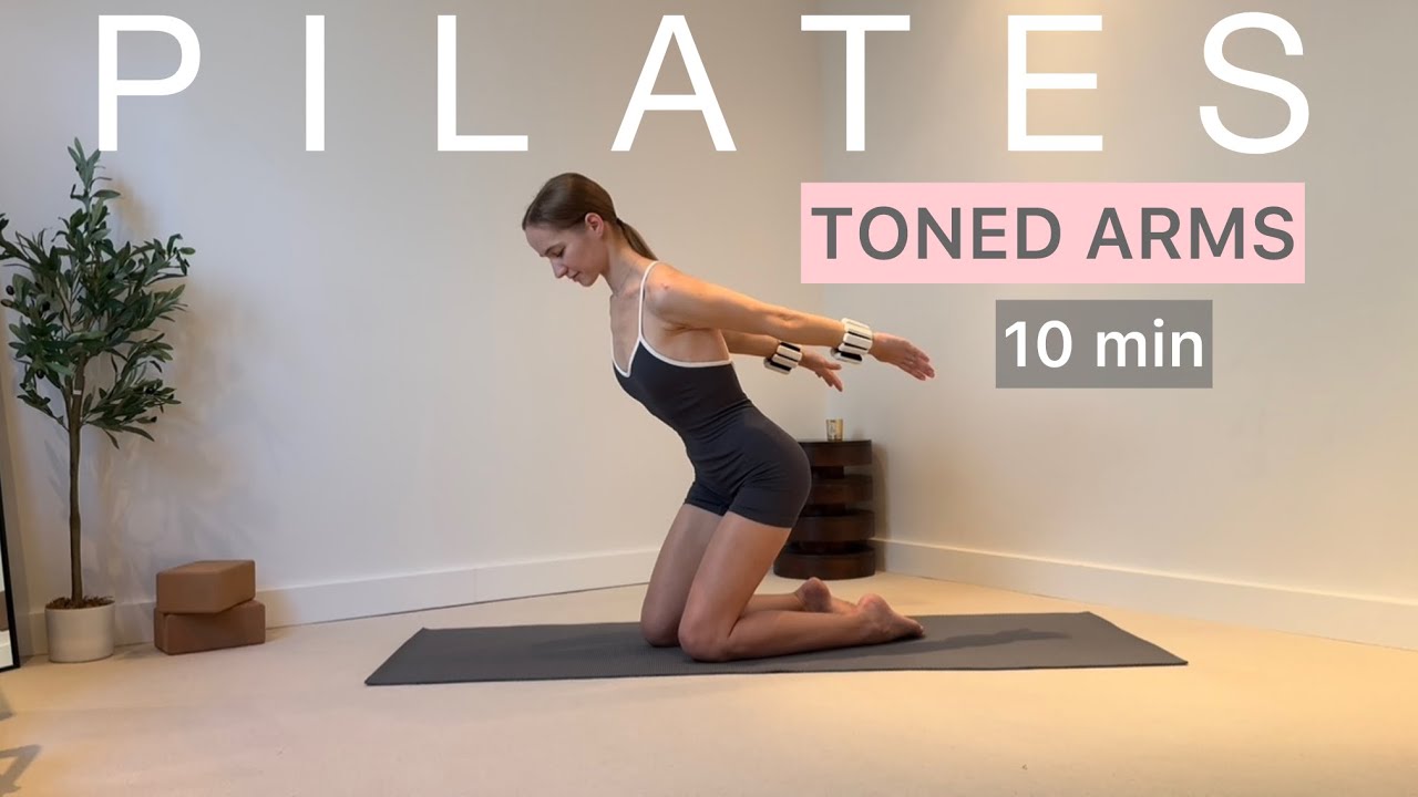 PILATES FOR TONED ARMS |10mins | beginner friendly