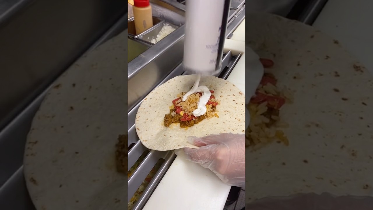 Making Taco Bell’s Grilled Cheese Burrito