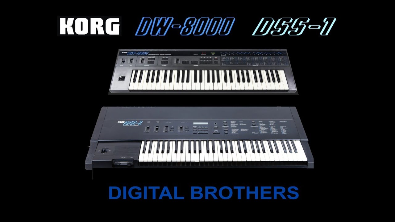 Digital Brothers — История Korg DW-8000 и DSS-1