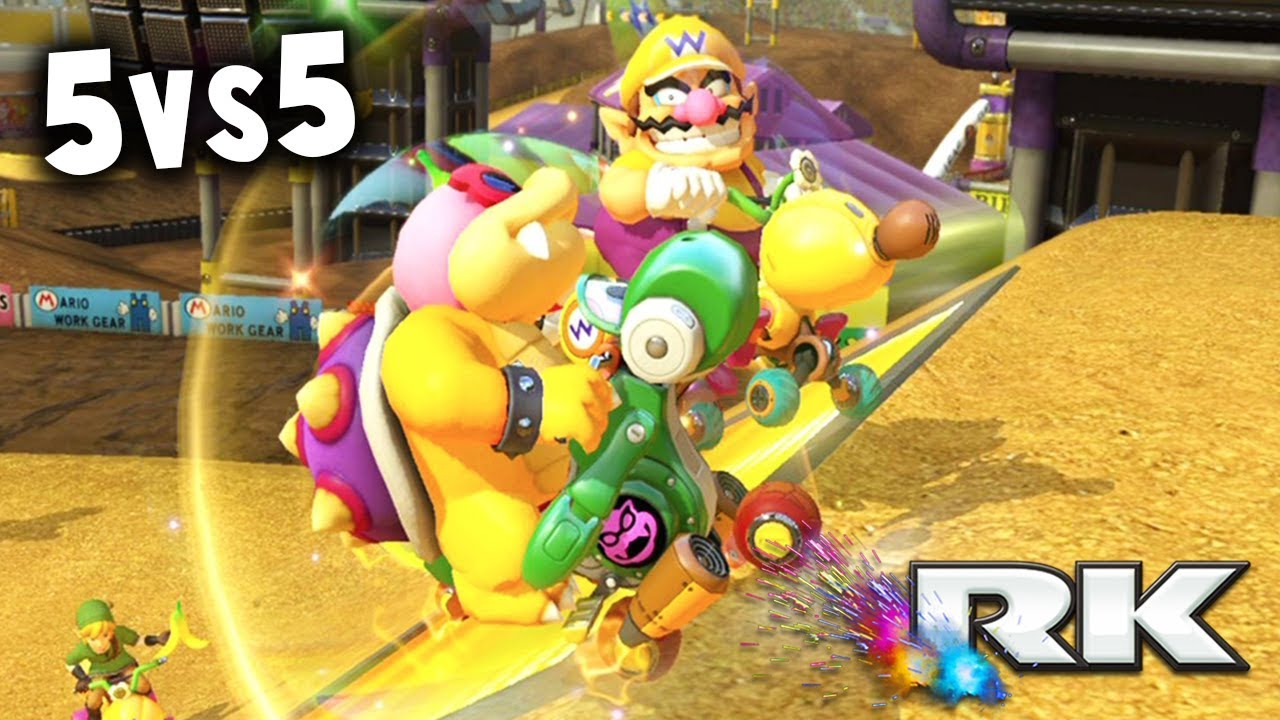 MARIO KART 8 DELUXE COMPETITIVO: RK vs TT | 5vs5 CLAN WAR AMISTOSA | Nintendo Switch