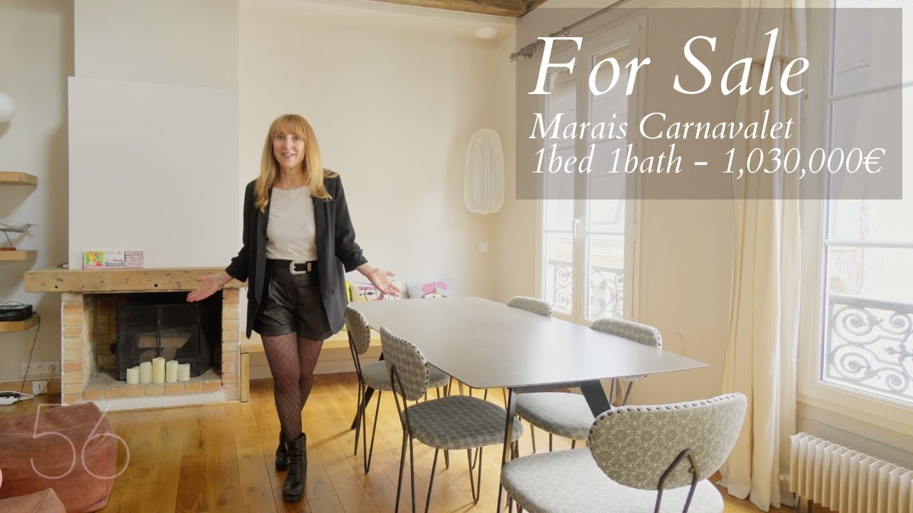 For Sale - Marais Carnavalet - 56Paris Real Estate