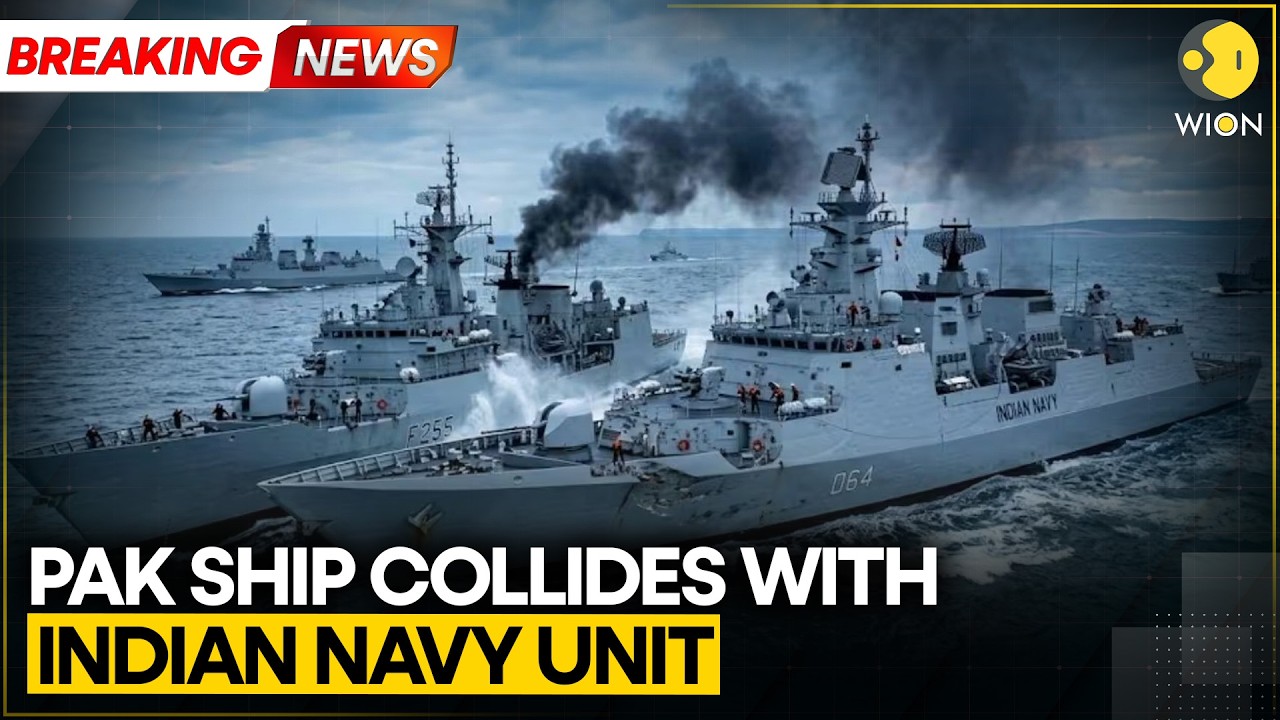 India Summons Pakistan Charge D' Affaires Over Naval Collision | WION Breaking