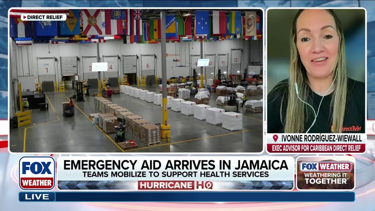 Direct Relief Delivering Life-Saving Medical Supplies To Jamaica Following Hurricane Melissa