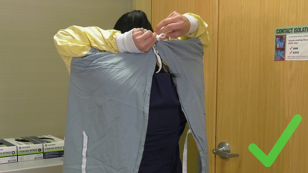 Donning and Doffing Isolation Gowns